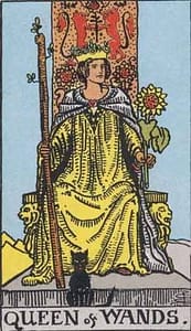 Reading with multiple card decks - archetype - queen of wands