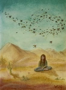 Desert Mantra - Copyright Bernadette Wulf