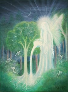 Keeper of the Trees - copyright Bernadette Wulf