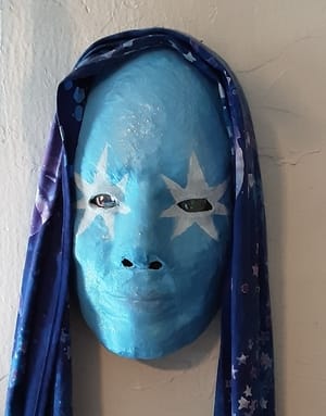 Celtic goddess Danu - My Danu mask