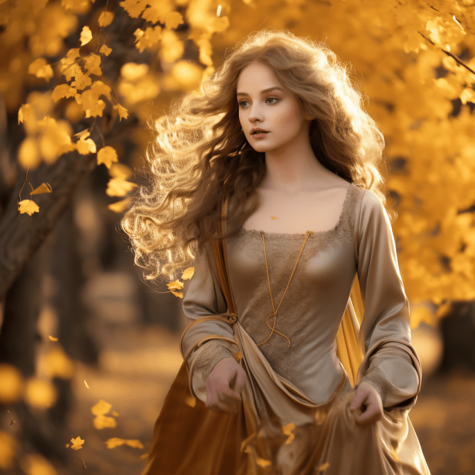 Autumn faery